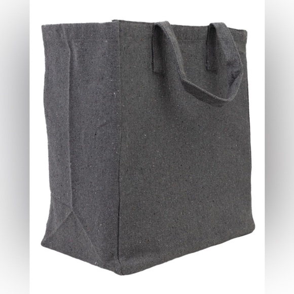 Sustainable Grocery BagFull Case Qty of 72 pcsColor: Dark Grey